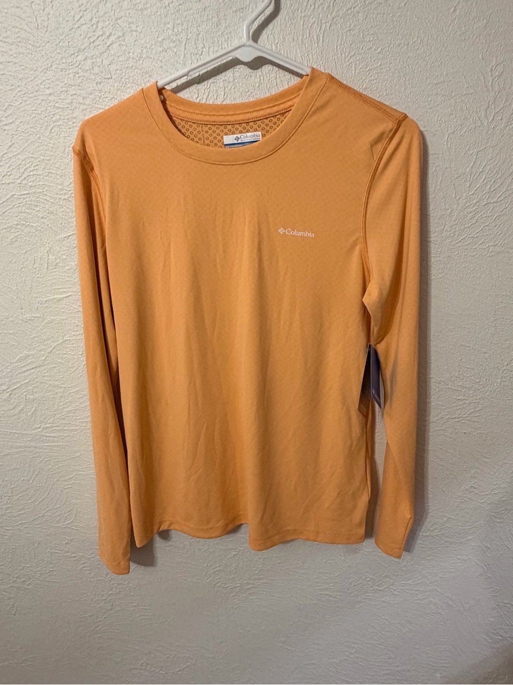 Columbia Women’s Long-Sleeve Omni-Wick Performance Shirt - Peach